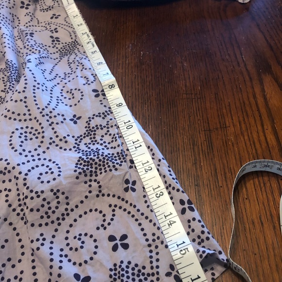 Light purple patterned Cotton Tunic - Picture 13 of 13